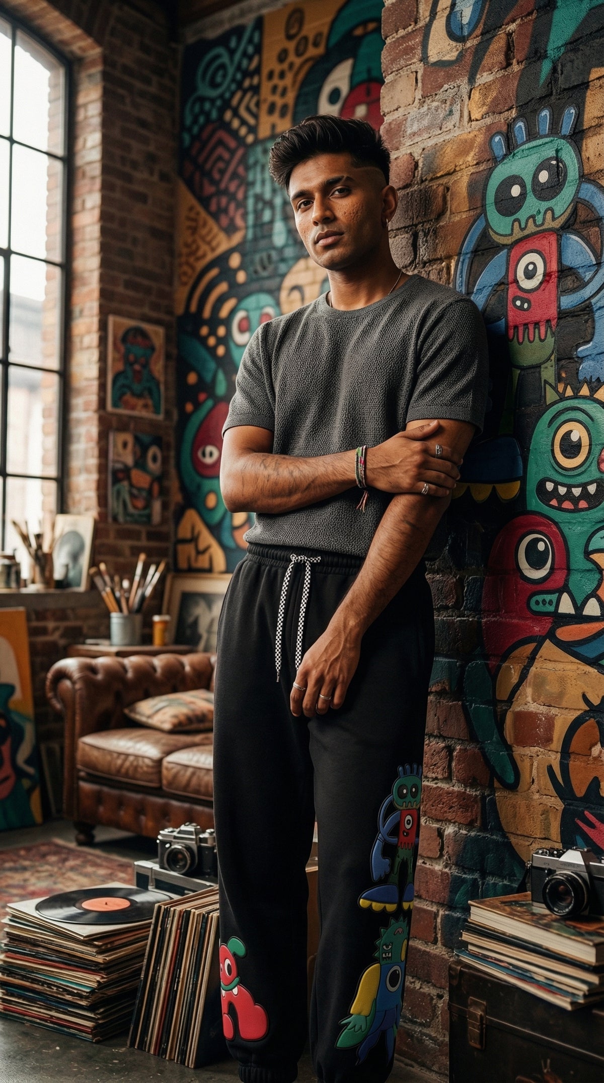 Soft Rebel Lower — Tapered Fit, Elasticated Waist — view 2