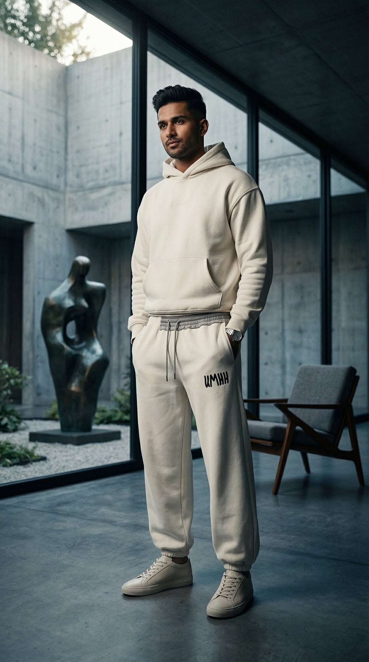 Just Like UMhh Lower — Tapered Fit Elasticated Joggers — view 3
