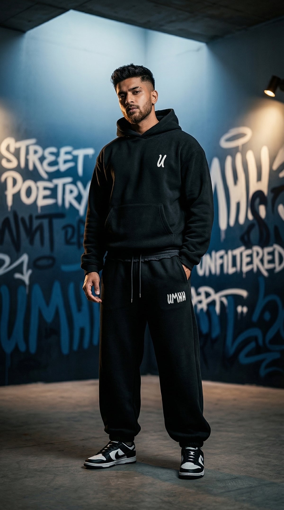 Just Like UMhh Lower — Tapered Fit Elasticated Joggers — view 6