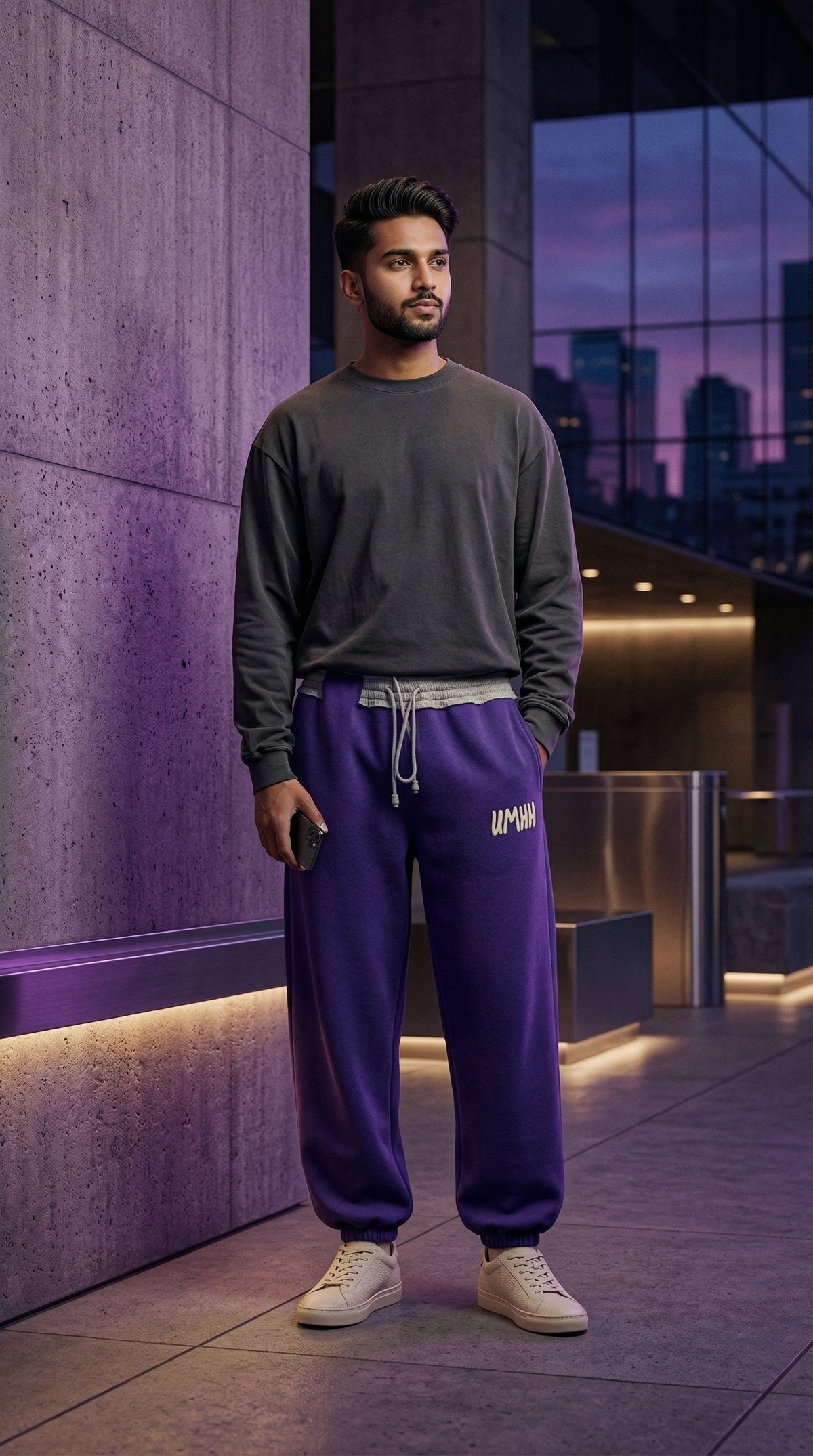 Just Like UMhh Lower — Tapered Fit Elasticated Joggers — view 9