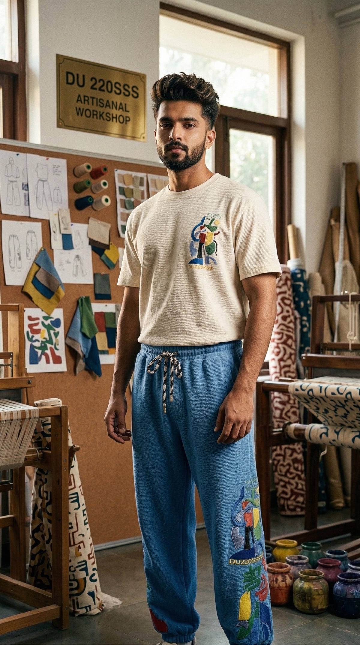 Soft Rebel Lower — Tapered Fit, Elasticated Waist — view 7