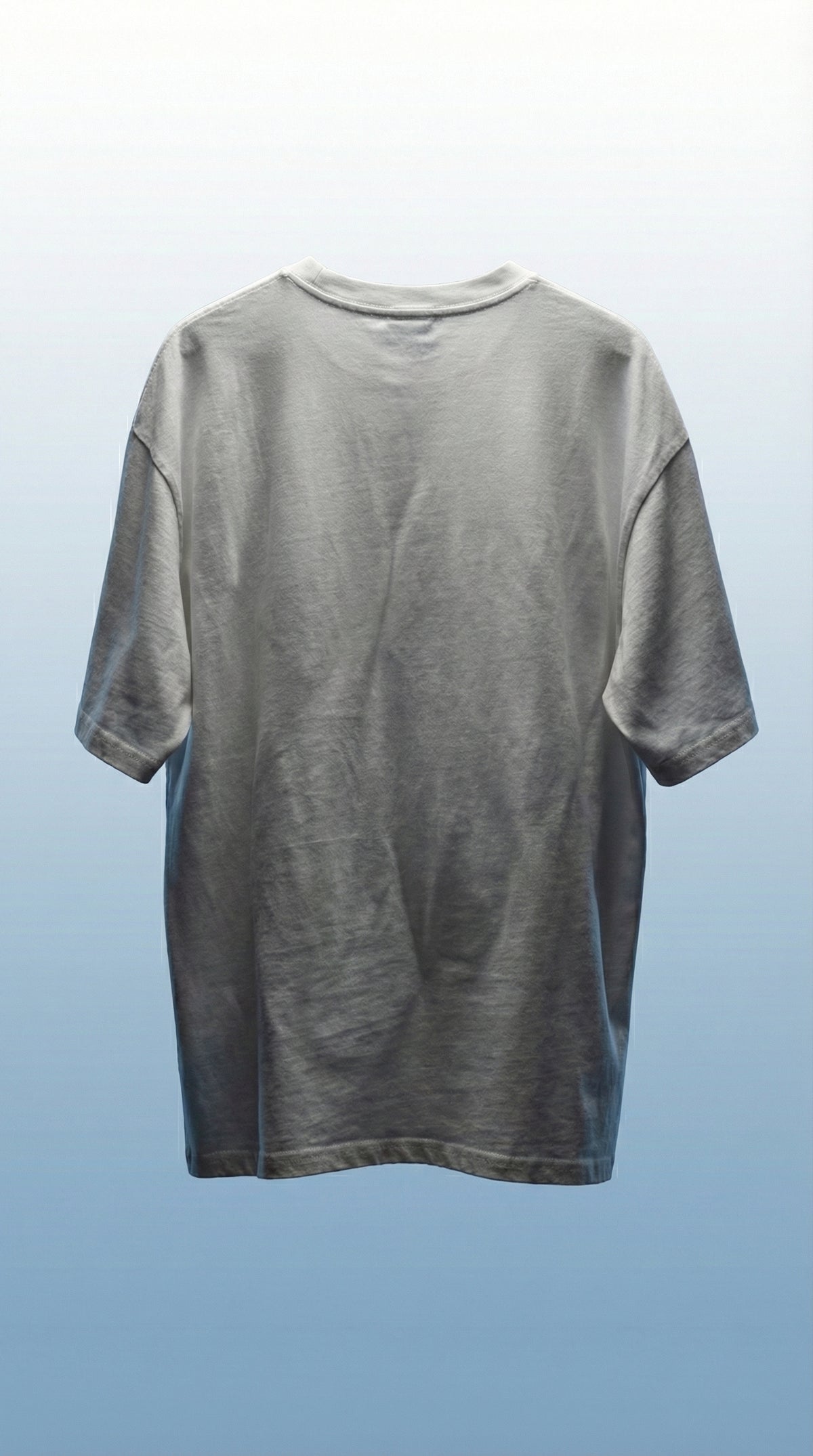 Multi-Character Expression Graphic Tee — White Premium Cotton — view 4