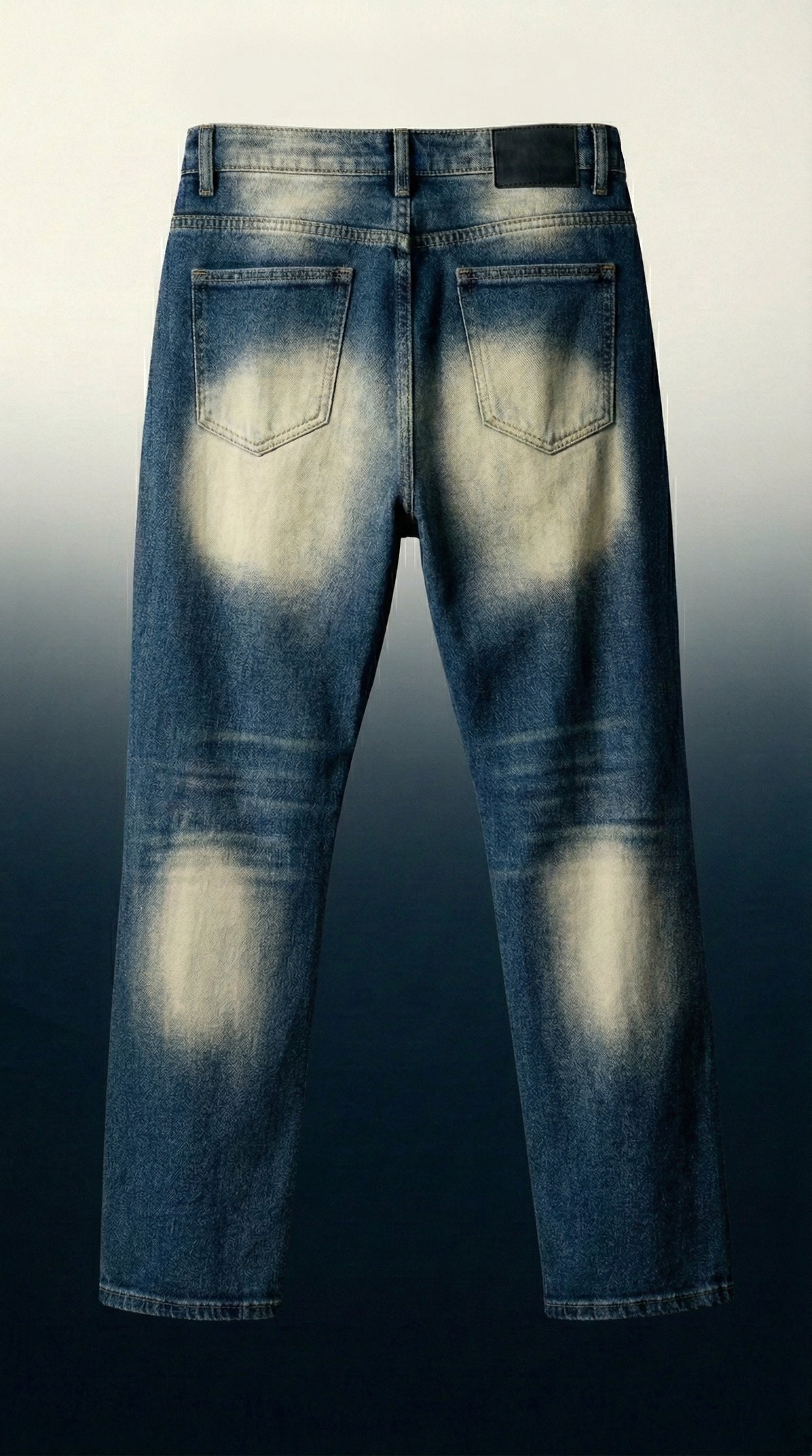 Rebel Thread Jeans — Blue Washed Denim — view 2