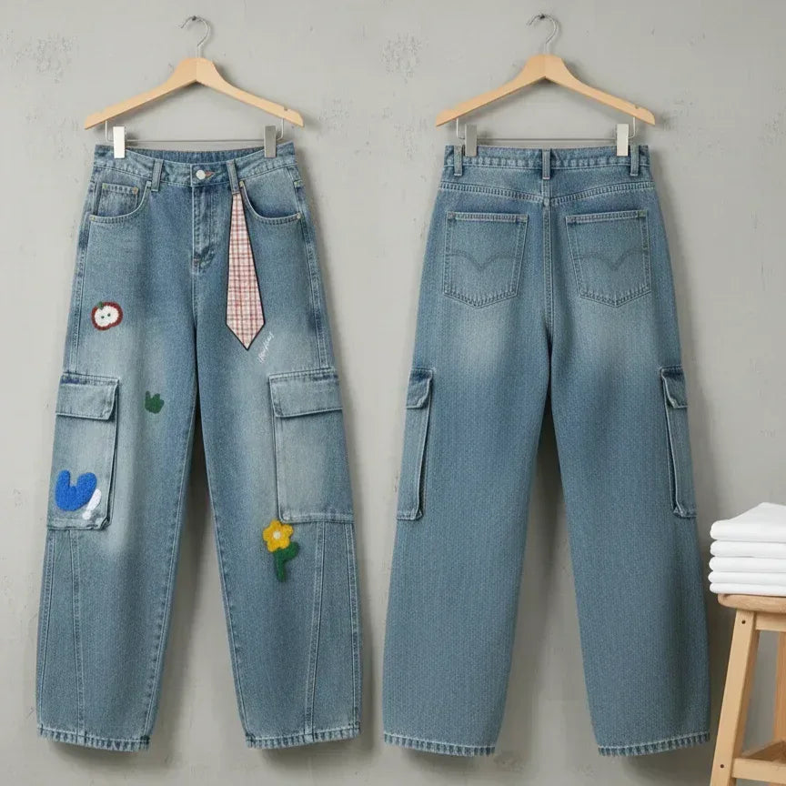 Funky Bottom Jeans - Sanki