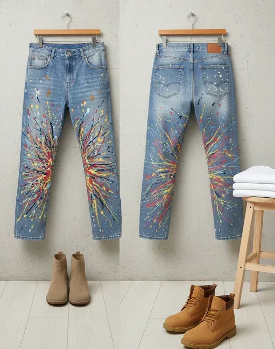 Funky Bottom Jeans - Sanki