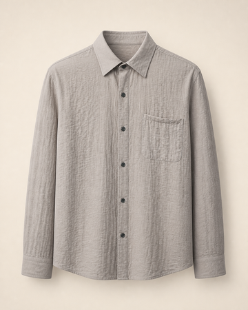 Classic Edge Shirt-Khaki