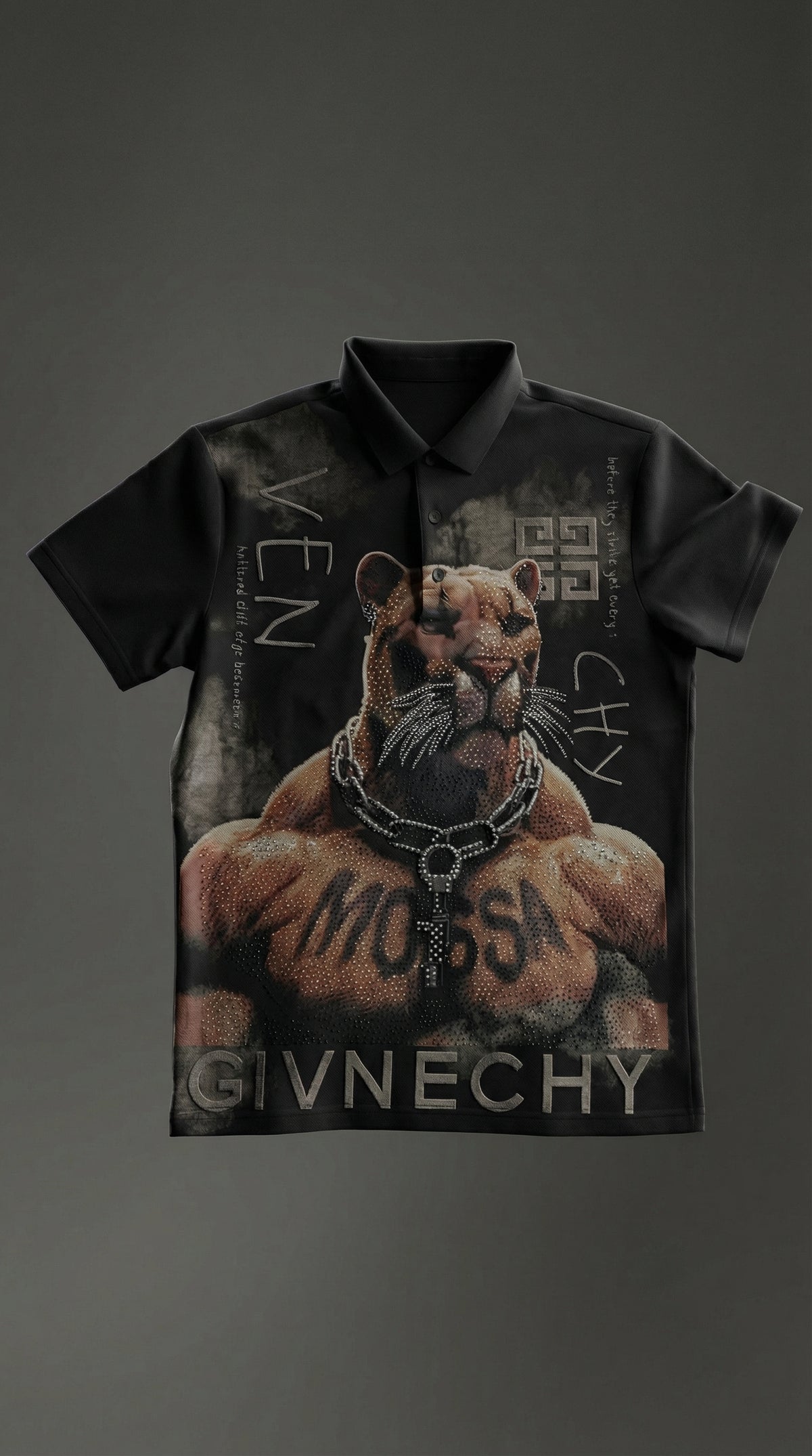 Royal Tiger Graphic Tee — Premium Streetwear Fit — view 5