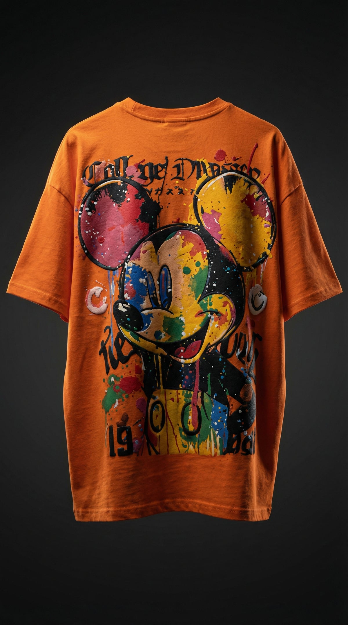 Pop Art Drip Oversized Tee — Premium Street Fit — view 7