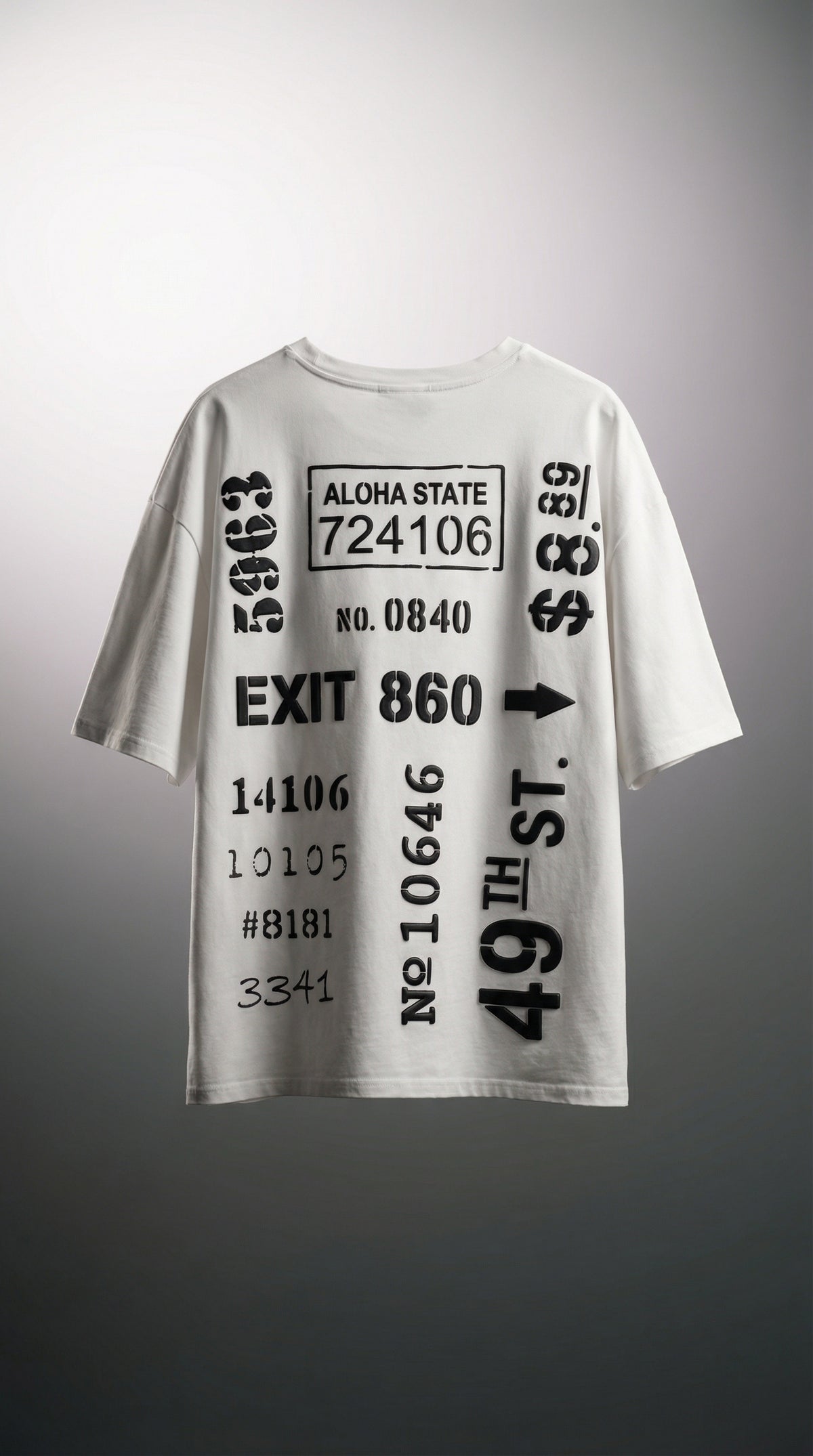 Attitude Edition Oversized Tee — Premium Cotton Fit — view 6