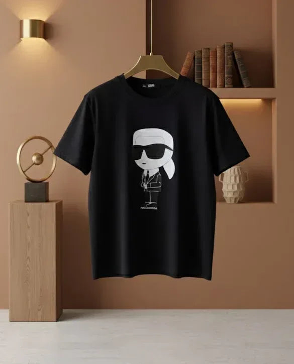Sanki Black Drip Character Tee T-Shirt - Sanki