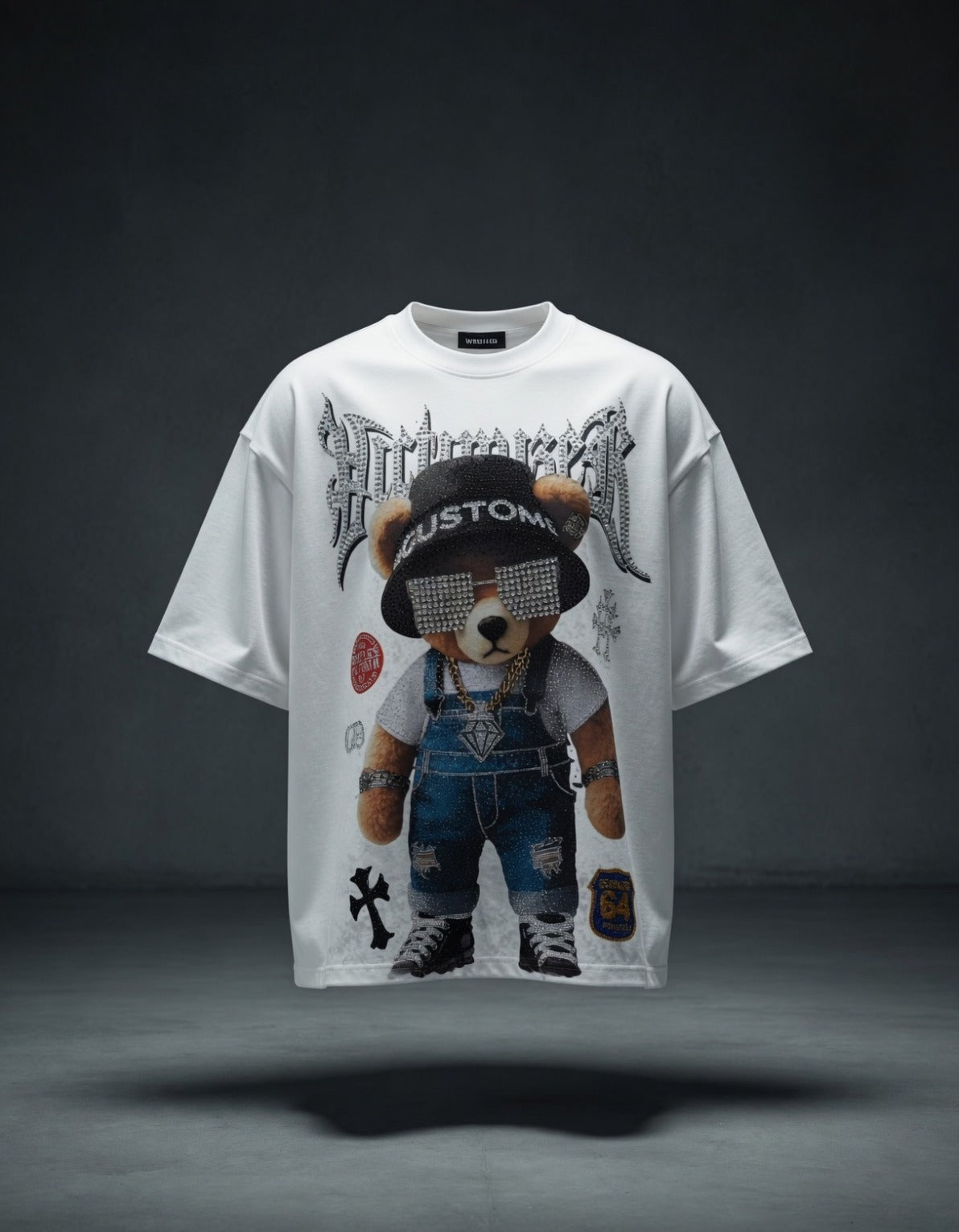 Icy Graphic Oversized Tee — Premium Cotton Fit — view 3