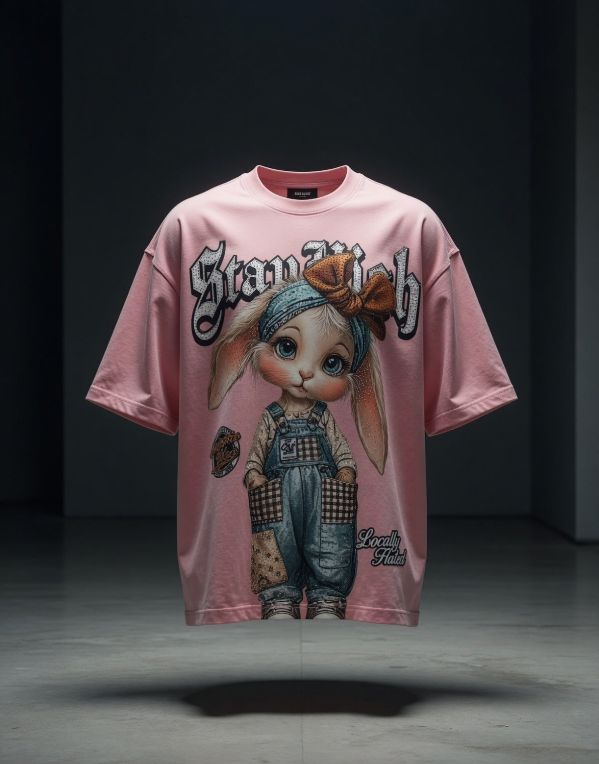 Delicate Elf Graphic Tee — Oversized Premium Cotton — view 2