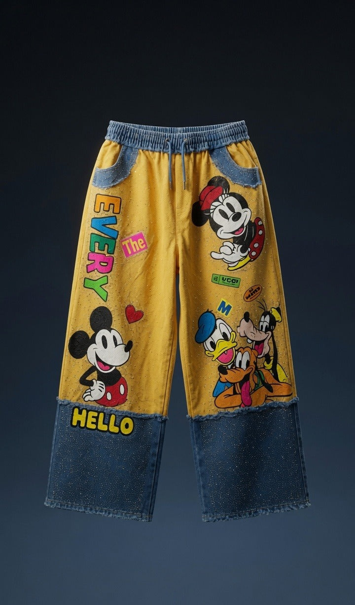 SANKI denim double Power Lower