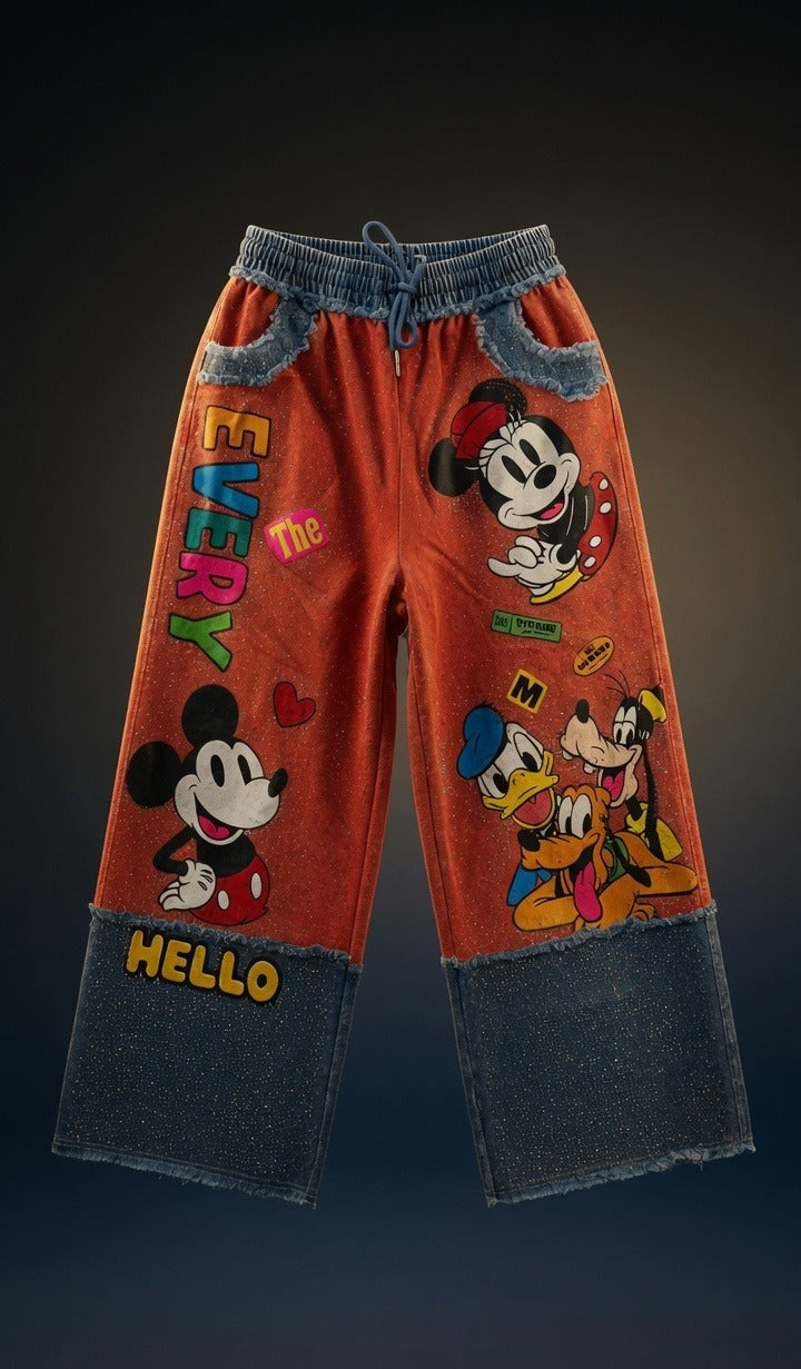 SANKI denim double Power Lower