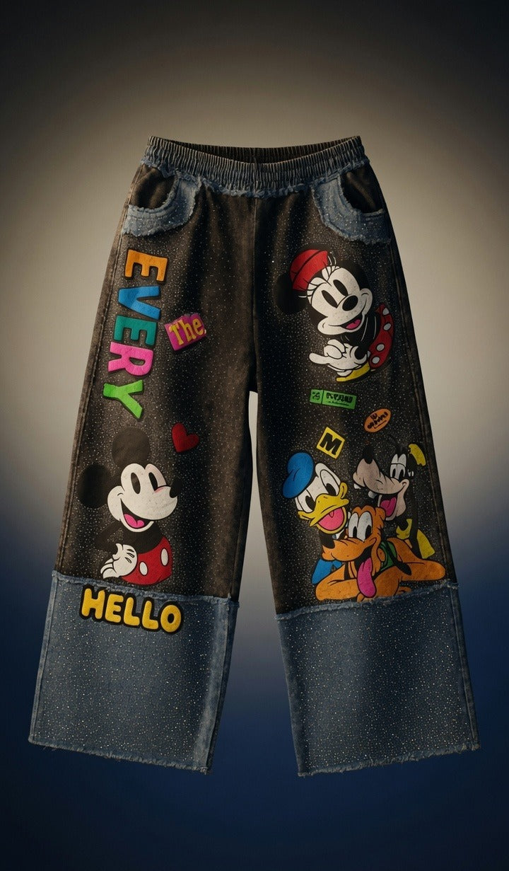 SANKI denim double Power Lower