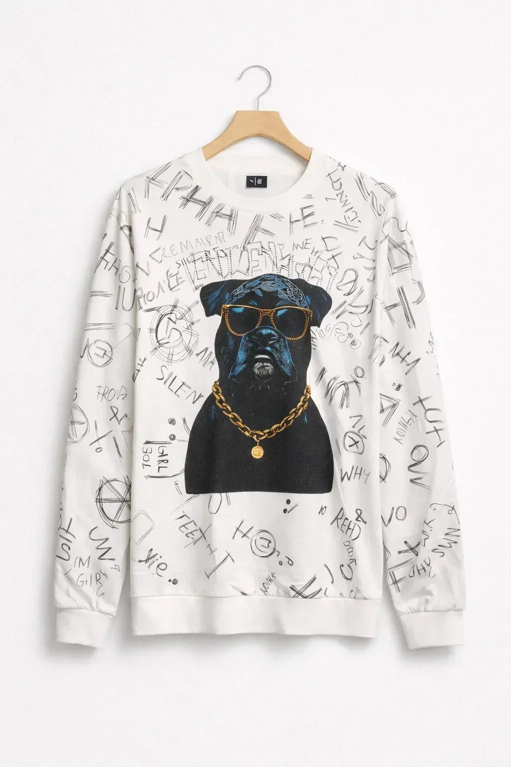 Sanki Alpha Dog Graffiti Sweatshirt - Sanki
