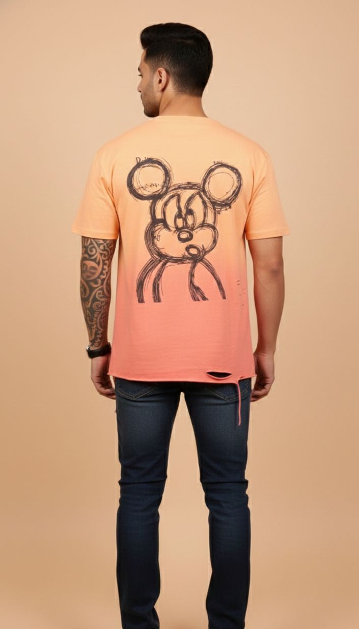Bubble Bear Graphic Oversized Tee — Premium Cotton Fit — view 11