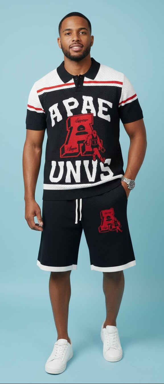 Varsity Co-ord Set — Contrast Piping Fit — view 16