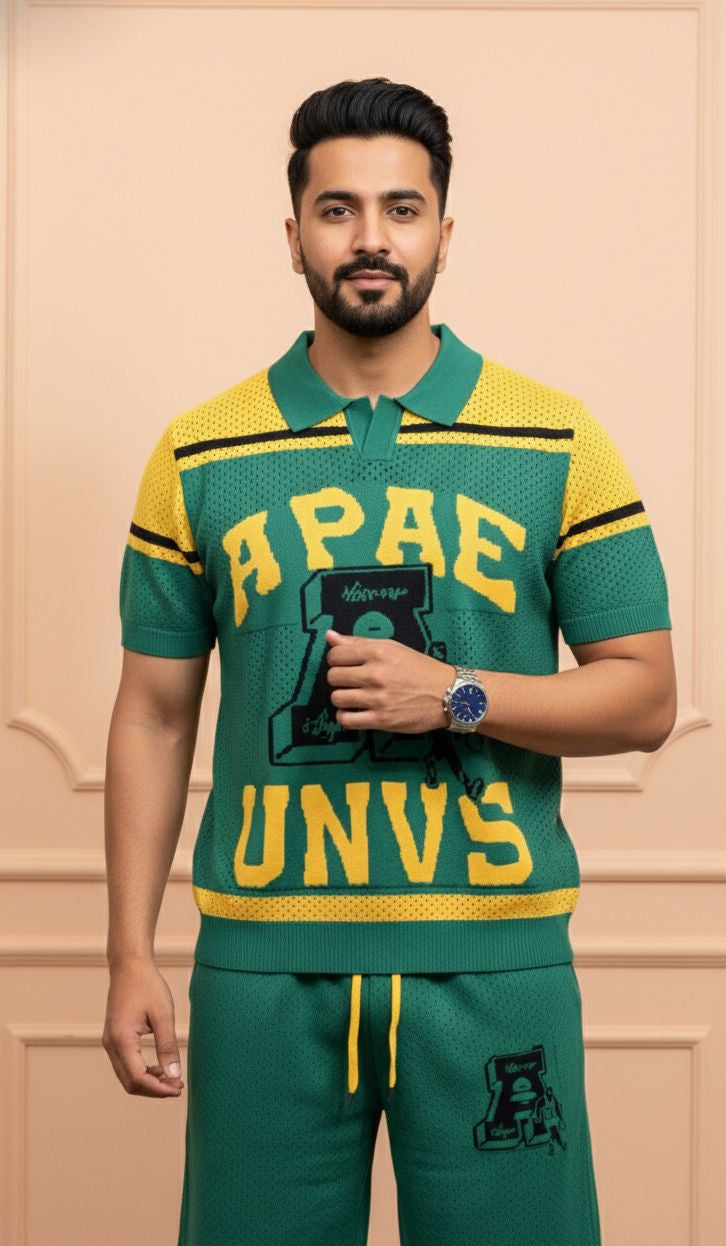 Varsity Co-ord Set — Contrast Piping Fit — view 10