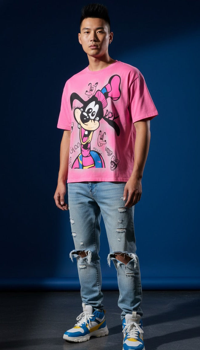 Street Graphic Oversized Tee — Universal Fit — view 5