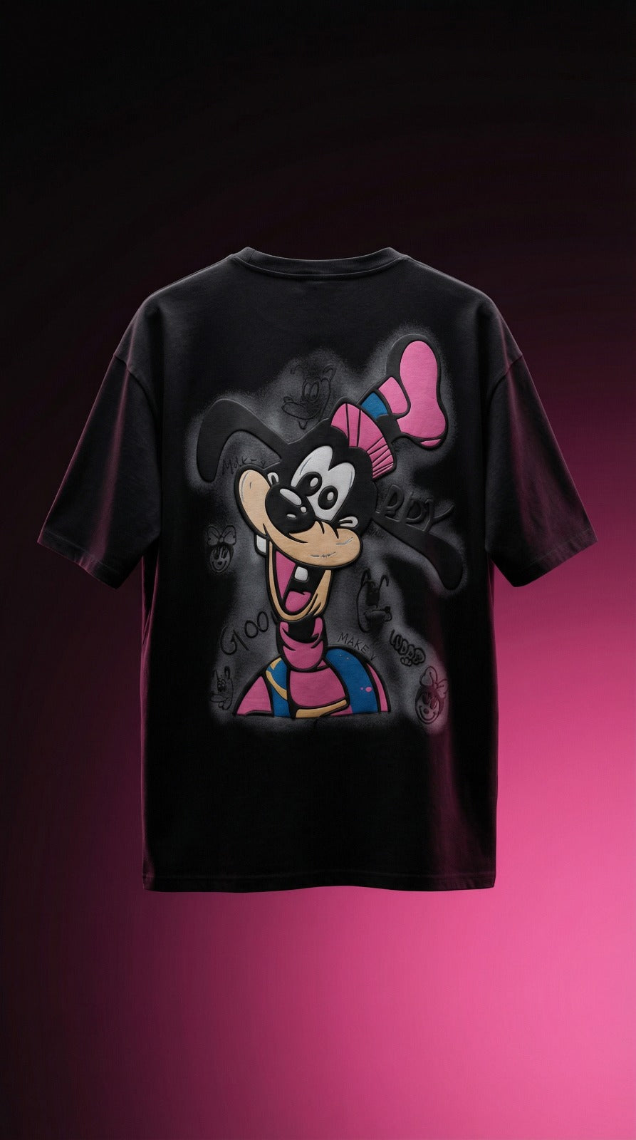 Street Graphic Oversized Tee — Universal Fit — view 4