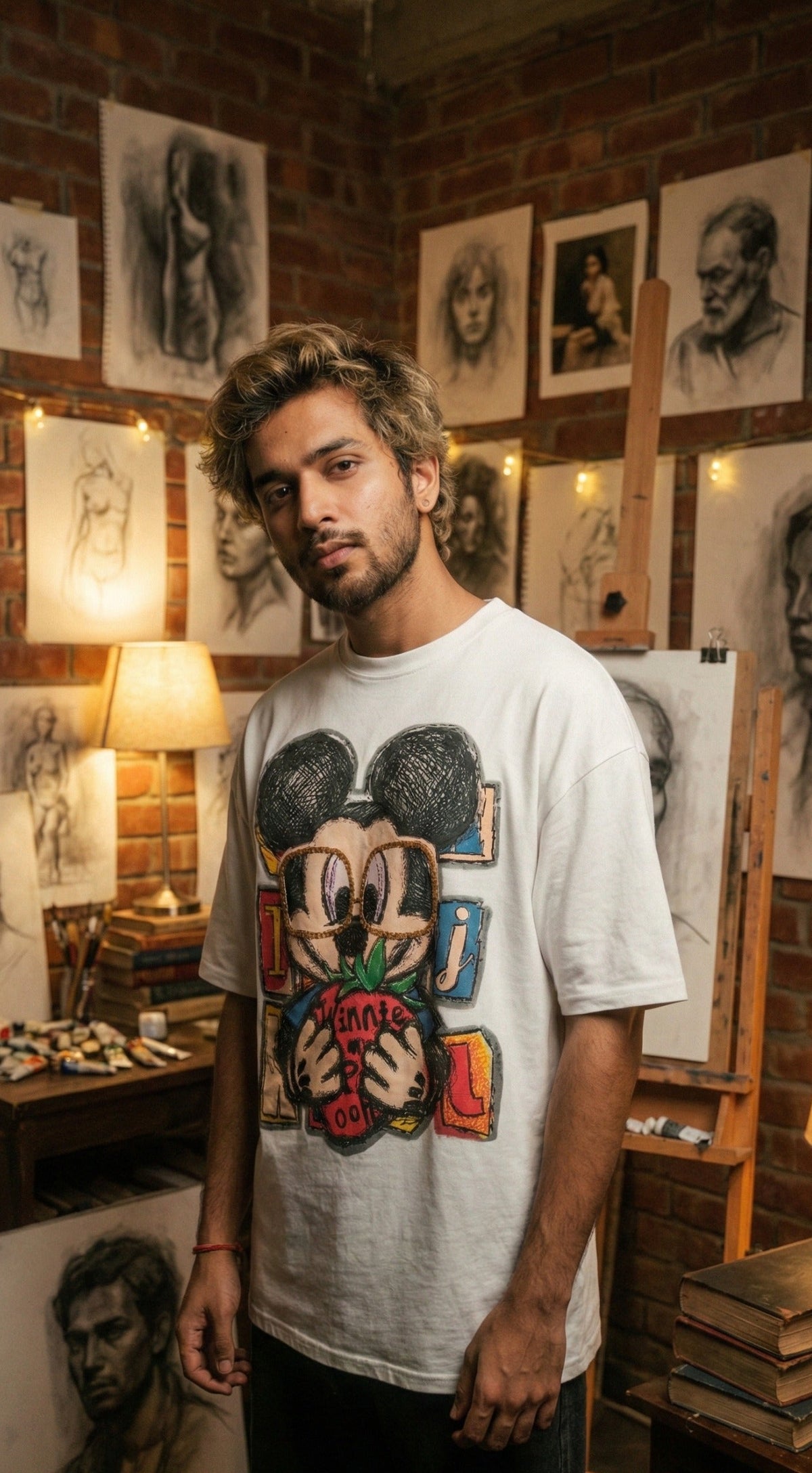 Classic Chill Oversized Tee — Graphic Print Fit — view 2