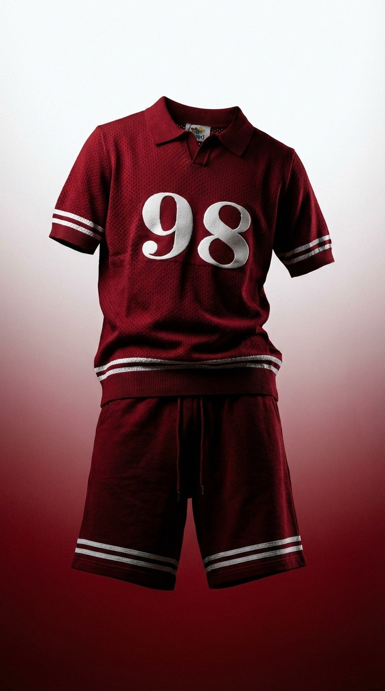 Varsity 98 Co-ord Set — Soft Finish, Relaxed Fit — view 4