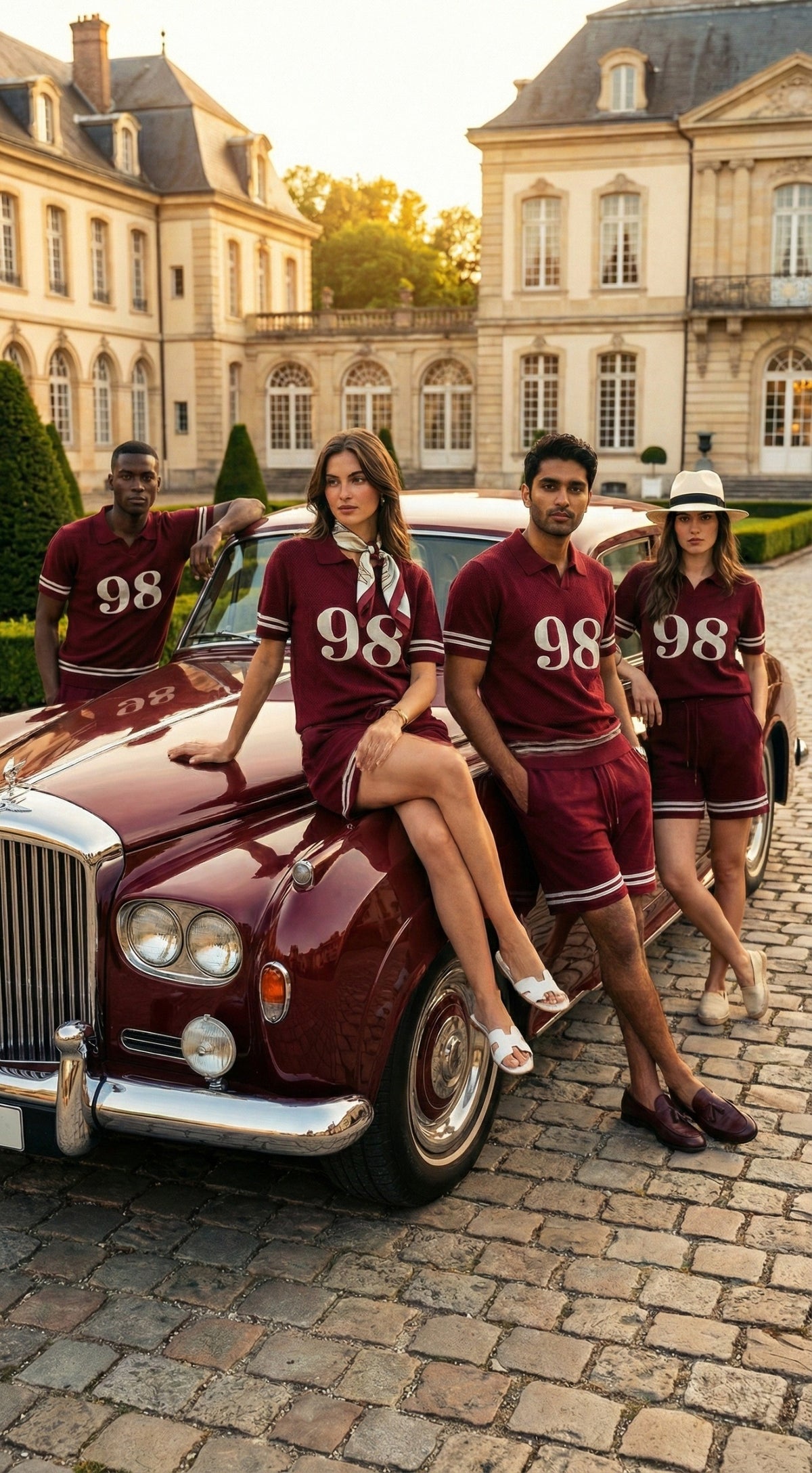 Varsity 98 Co-ord Set — Soft Finish, Relaxed Fit — view 3