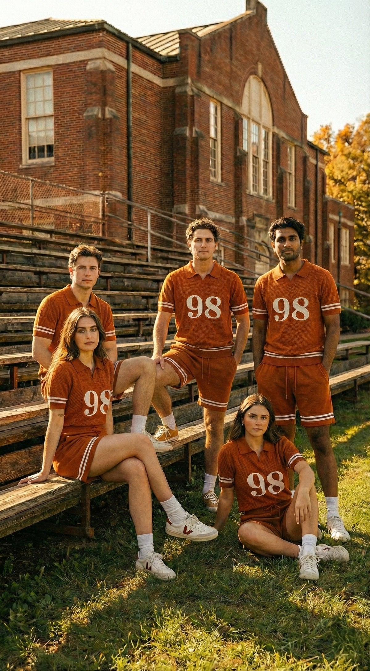 Varsity 98 Co-ord Set — Soft Finish, Relaxed Fit — view 13