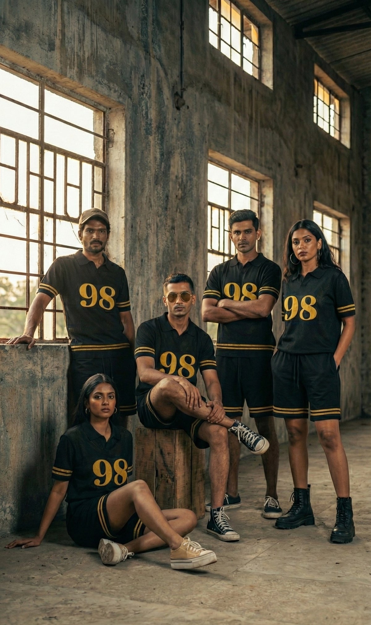 Varsity 98 Co-ord Set — Soft Finish, Relaxed Fit — view 20