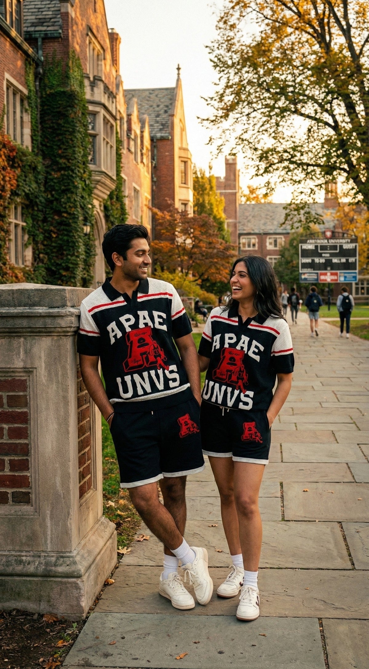 Varsity Co-ord Set — Contrast Piping Fit — view 18