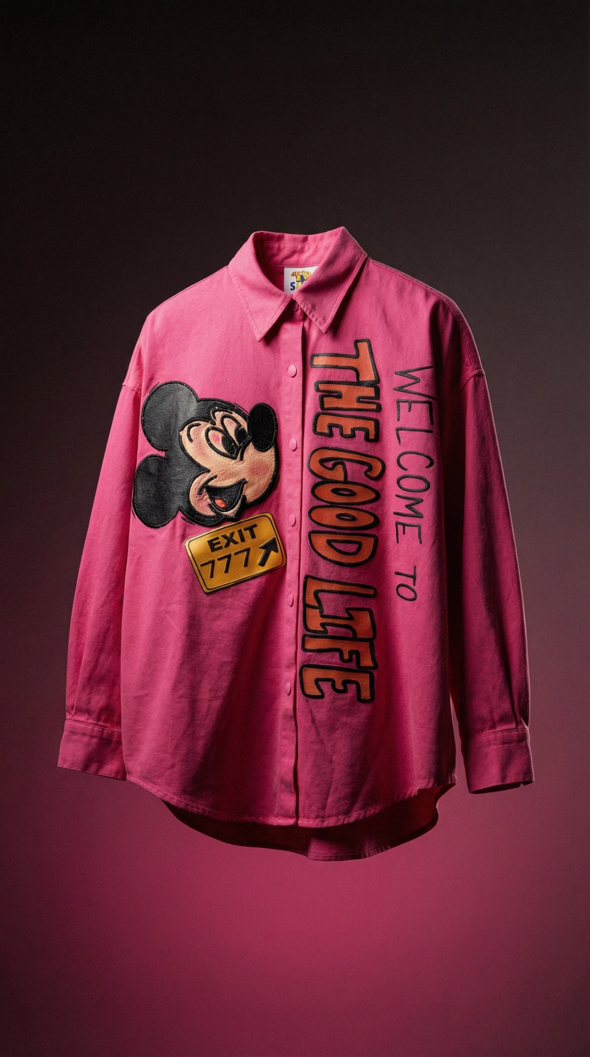 Rockstar Graphic Oversized Shirt — Premium Streetwear Fit — view 3