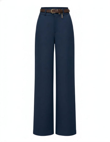 SANKI Blue Baggy Fit Women's Trousers