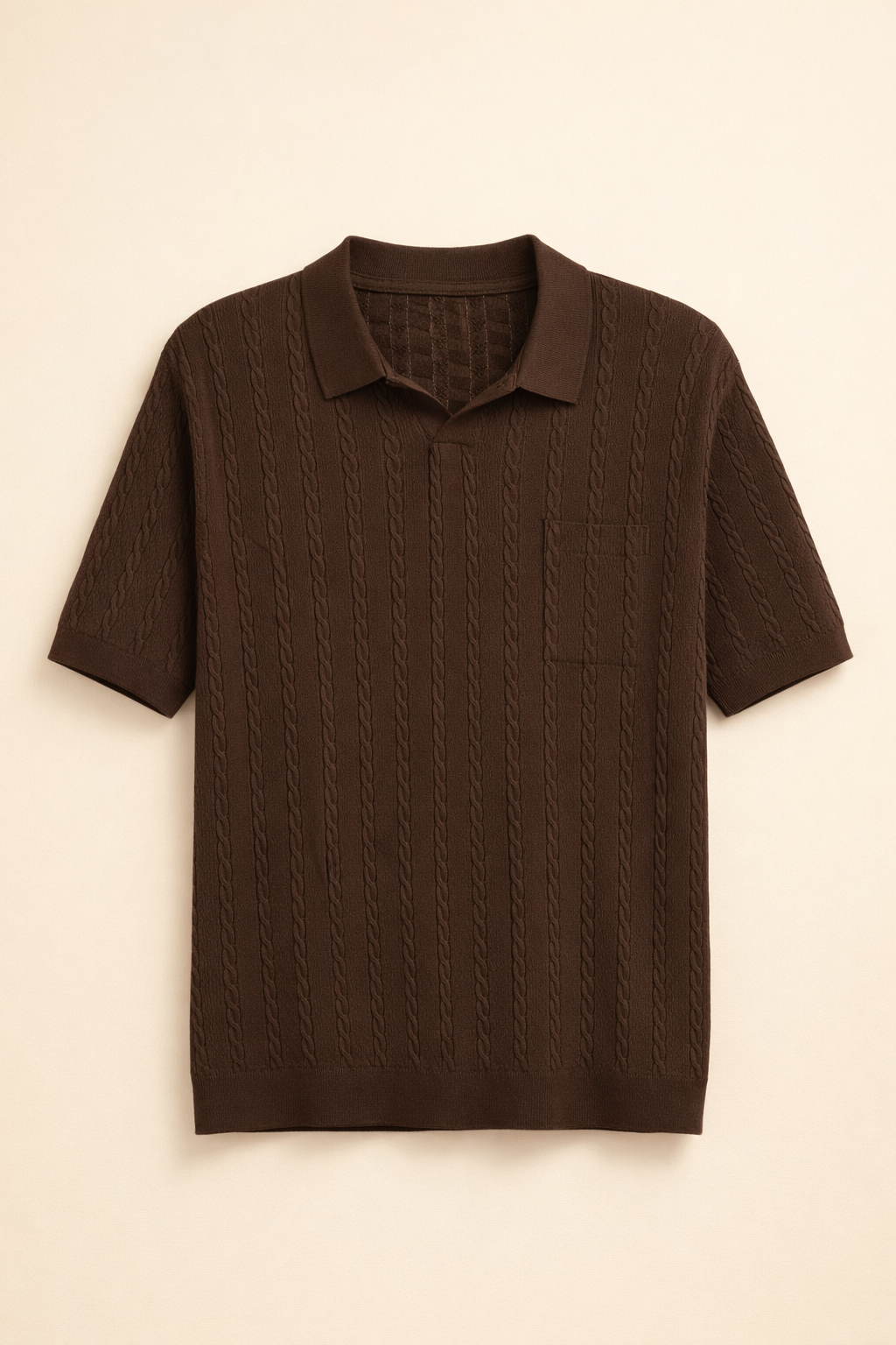 Brown Casuals T-Shirt by SANKI — regular fit men's streetwear