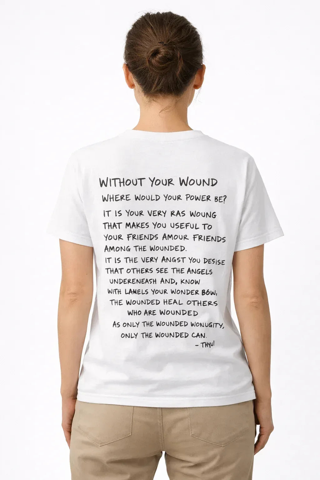 Cartoon Round Neck T-shirt - Sanki