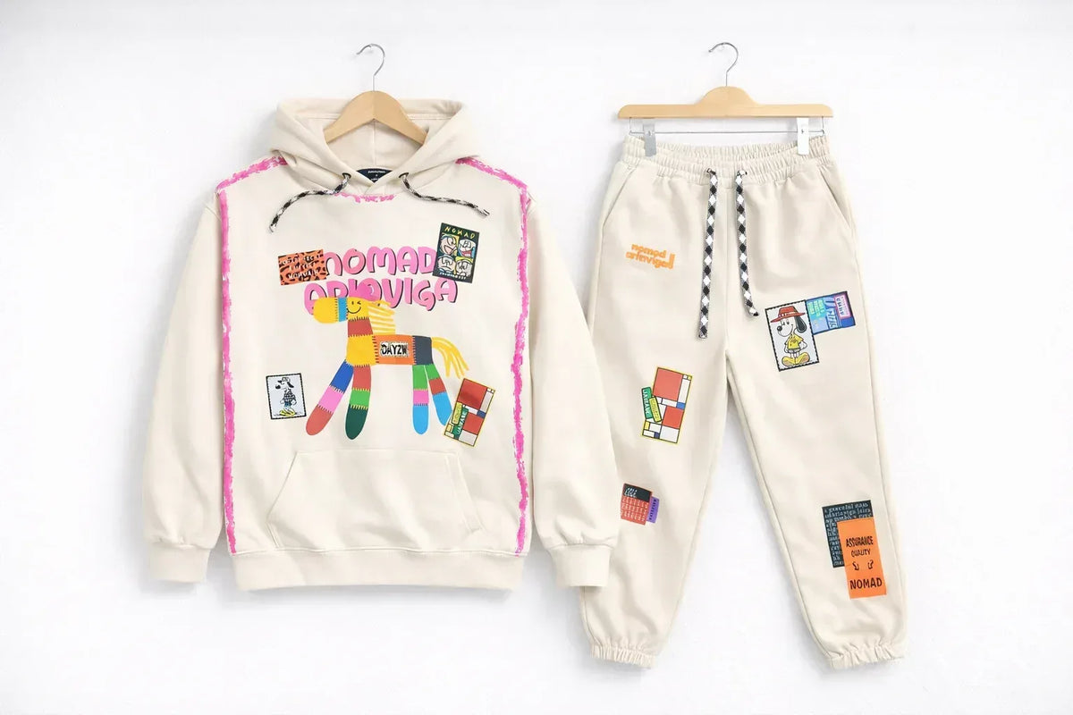SANKI Nomad Art Drip Co-Ord Set - Sanki