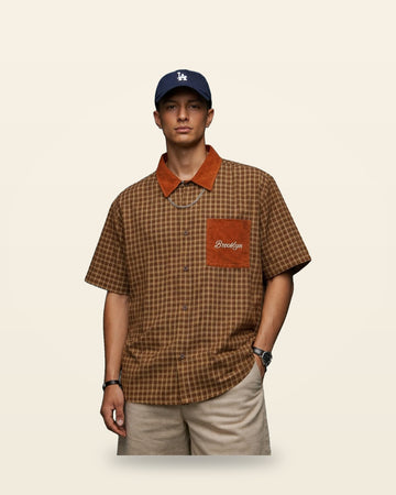 Abstract Print Shirt — Relaxed Fit