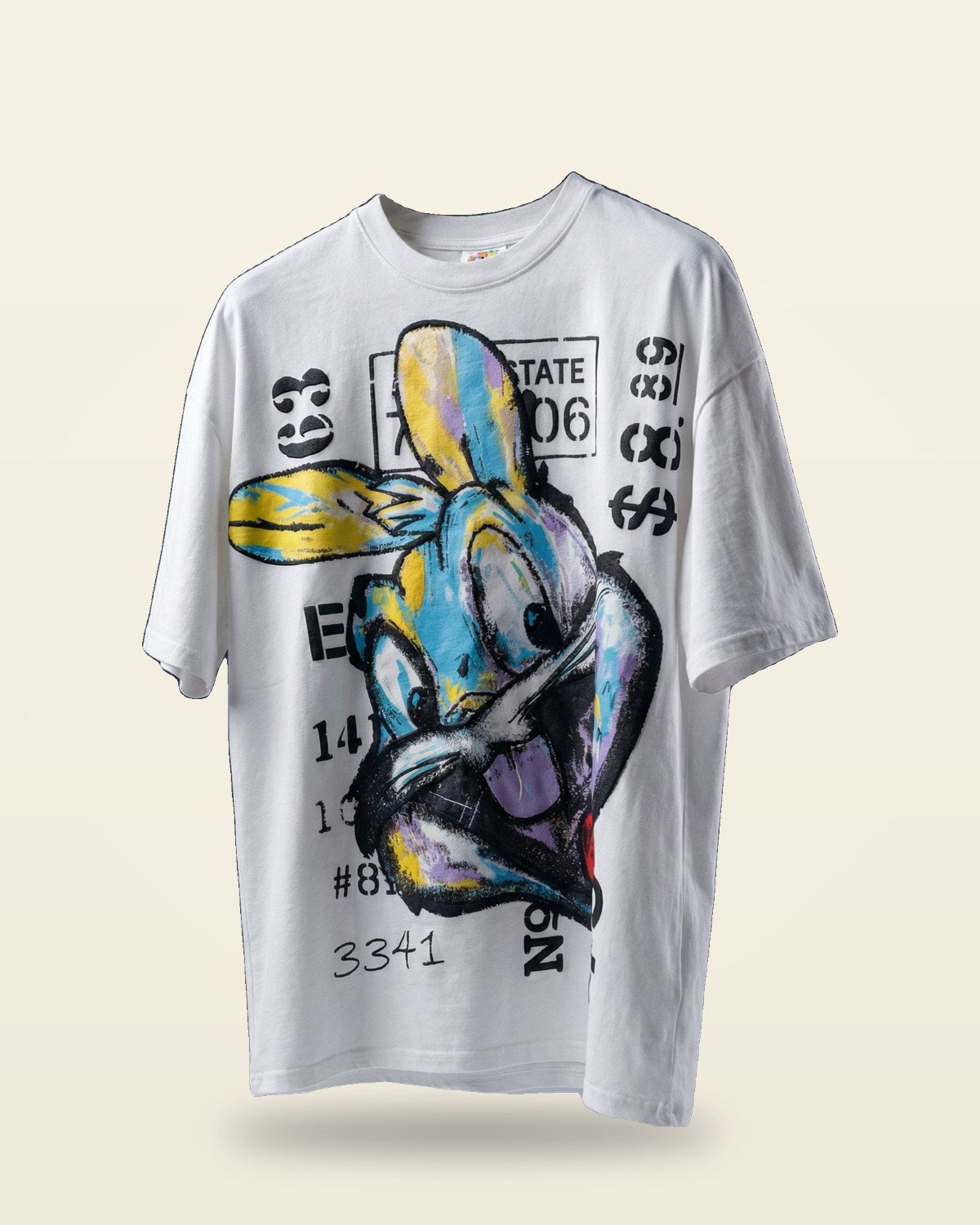 Attitude Edition Oversized Tee — Premium Cotton Fit