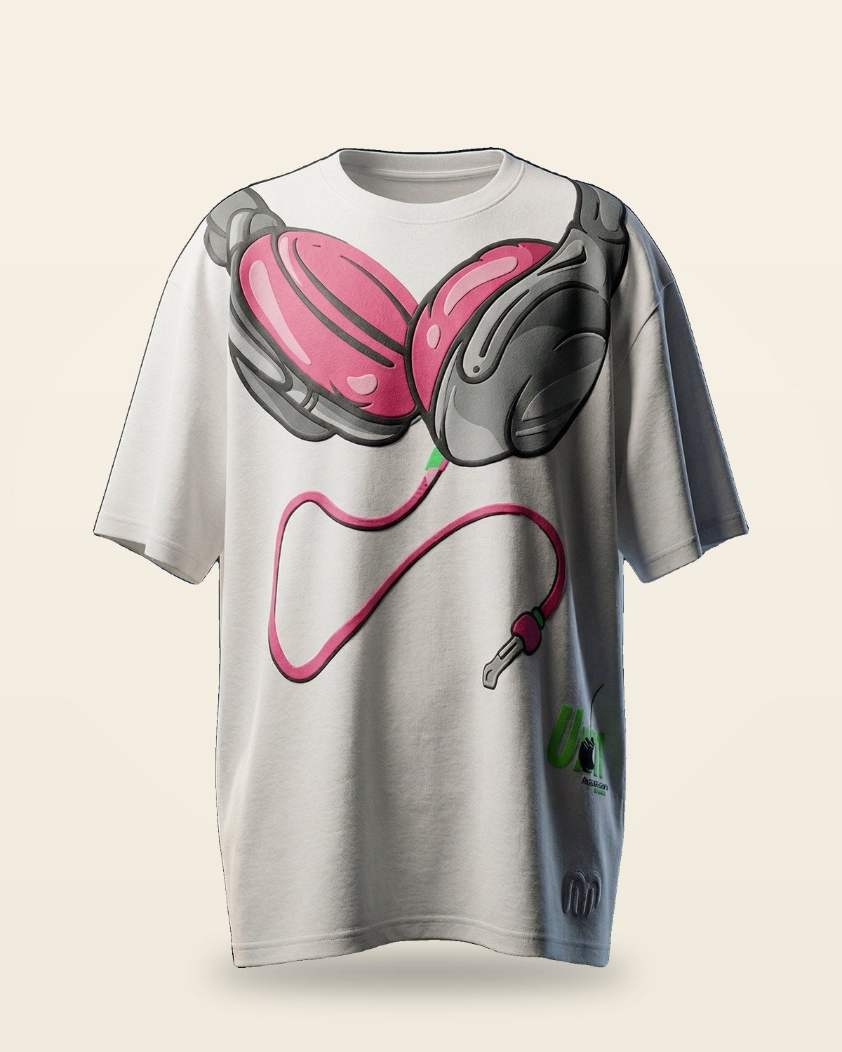 Audiophile Oversized Tee — Premium Cotton Streetwear Fit
