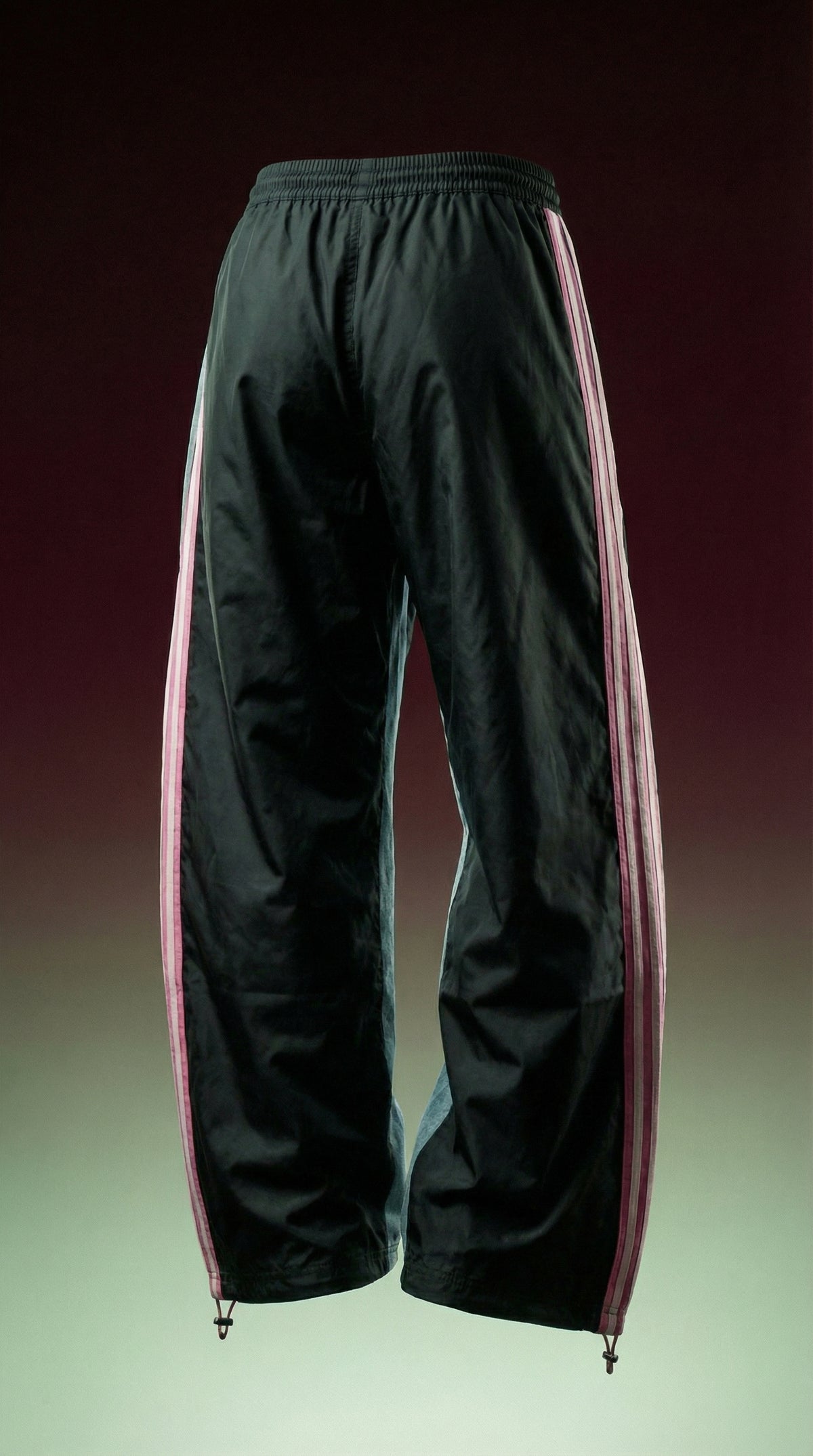 Iconic Toon Panel Joggers — Black Relaxed Fit — view 2