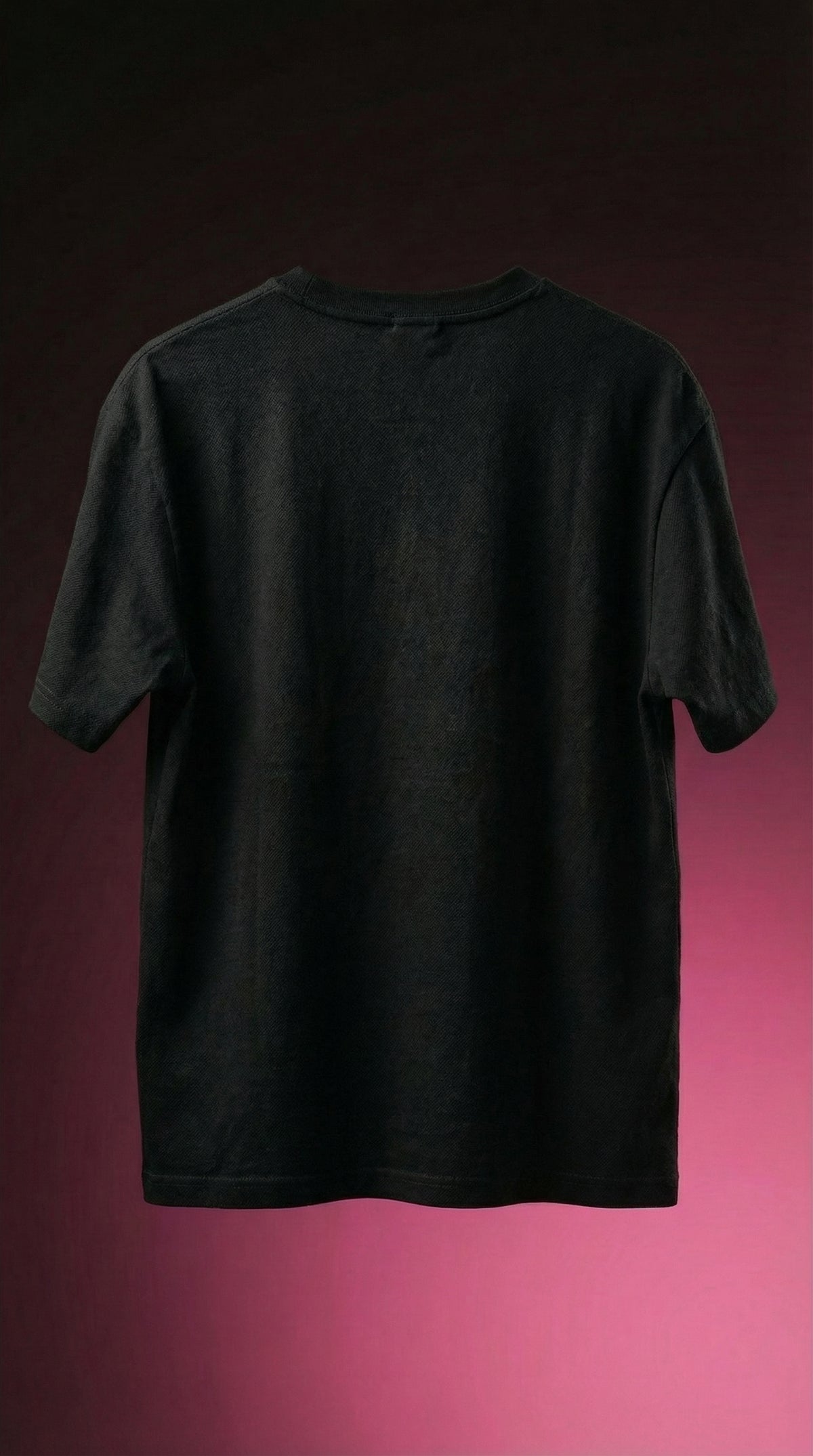 Grunge Bear Graphic Tee — Black Premium Cotton Fit — view 2