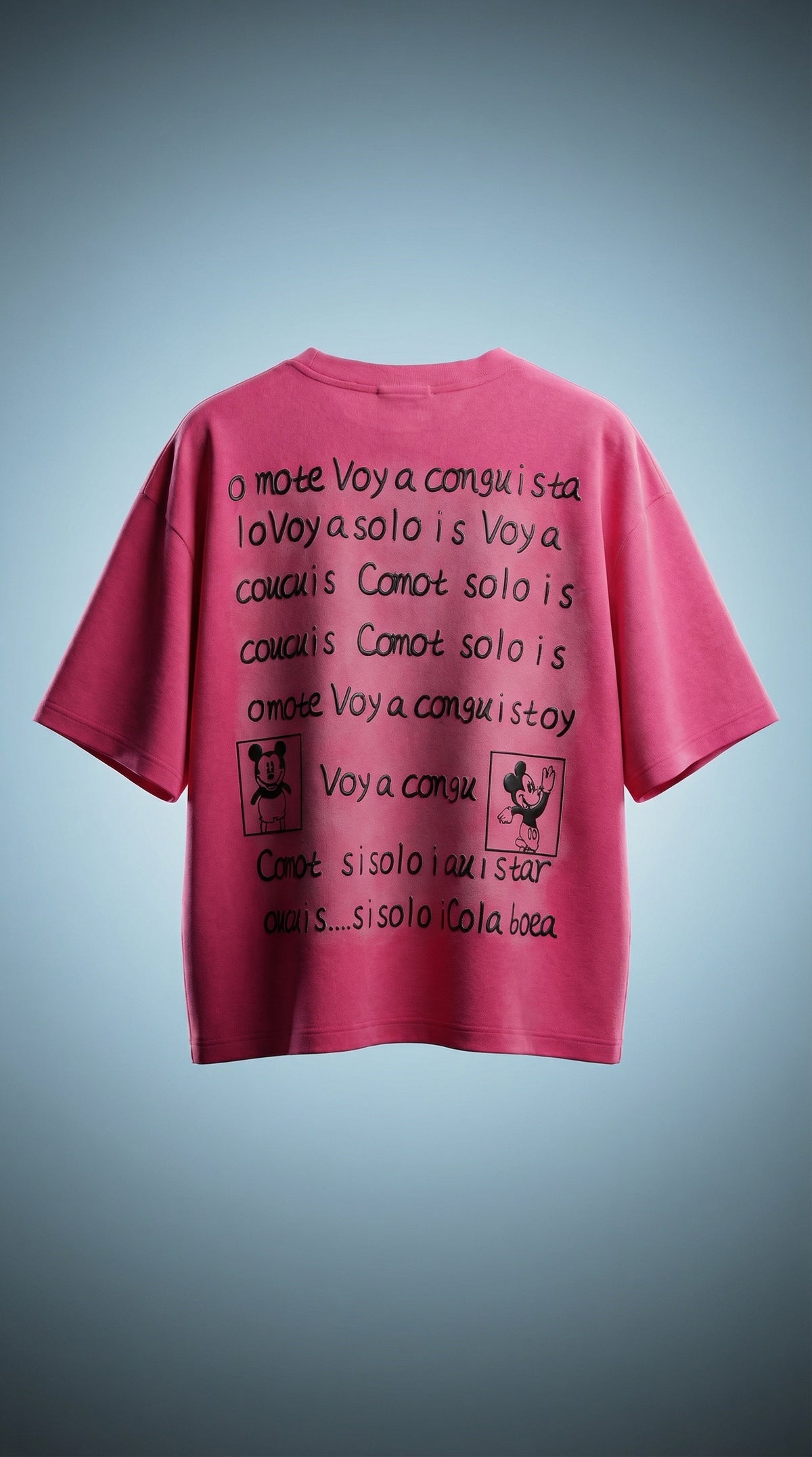 Aesthetic Smiley Print Tee — Premium Cotton Fit — view 2