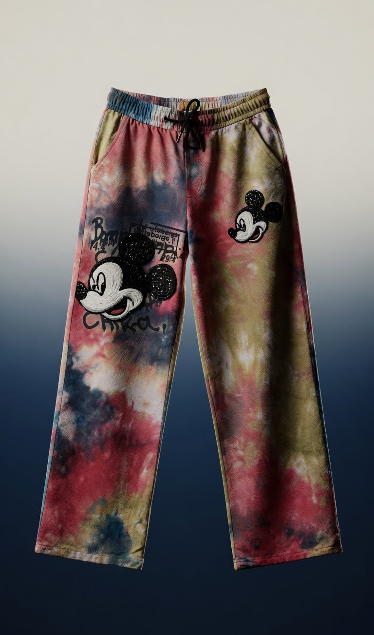 Abstract Mesh Lower — Athletic Stretch Joggers — view 2