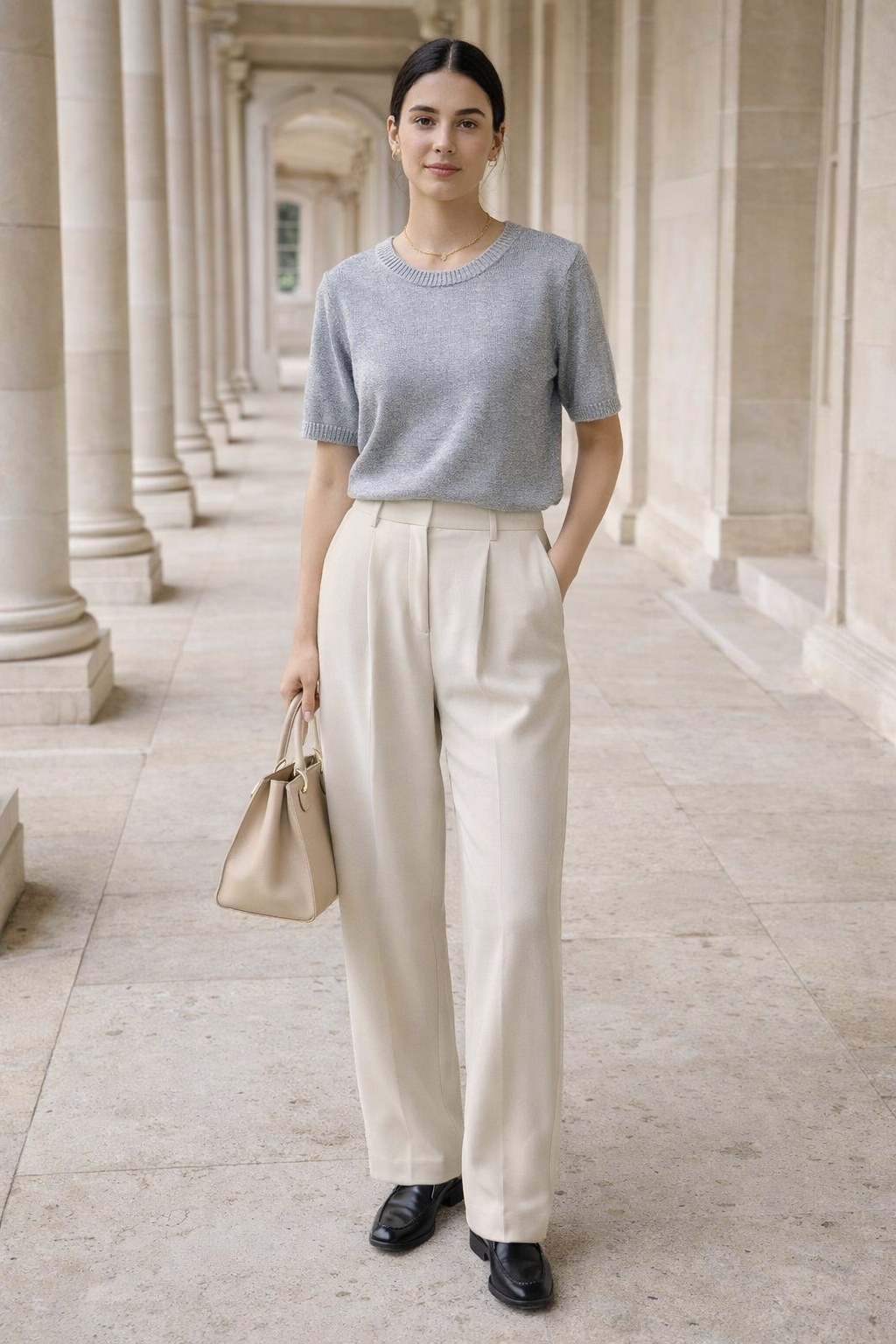 Grey Casuals Top by SANKI women's streetwear