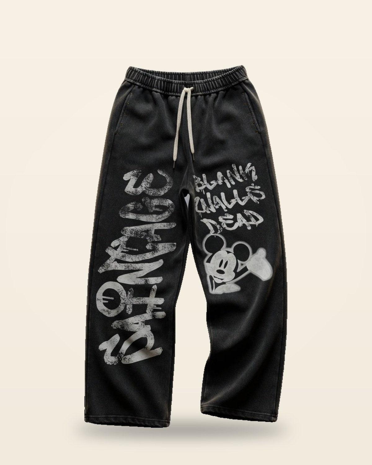Black Performance Lower — Premium Stretch Jogger