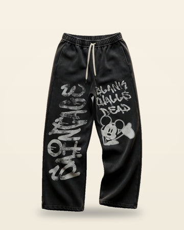 Black Performance Lower — Premium Stretch Jogger