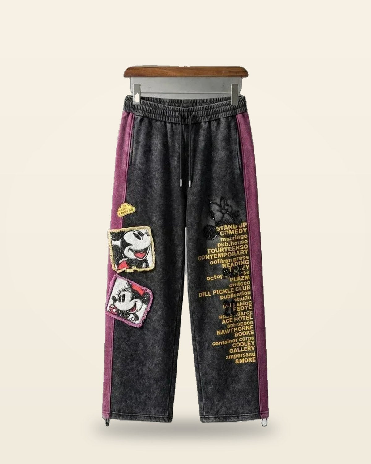 Grey Tapered Joggers — Soft Relaxed Fit