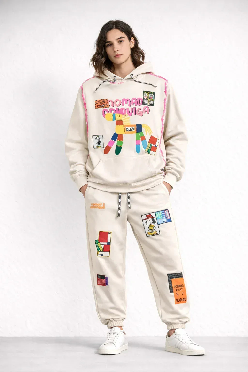 SANKI Nomad Art Drip Co-Ord Set - Sanki