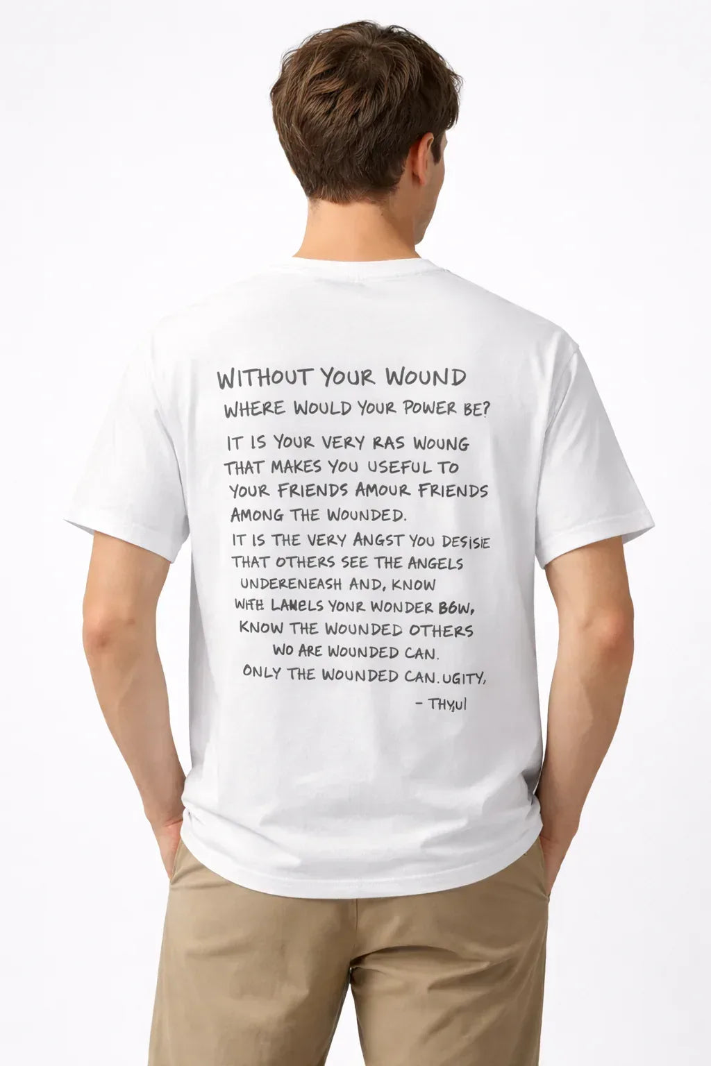 Cartoon Round Neck T-shirt - Sanki