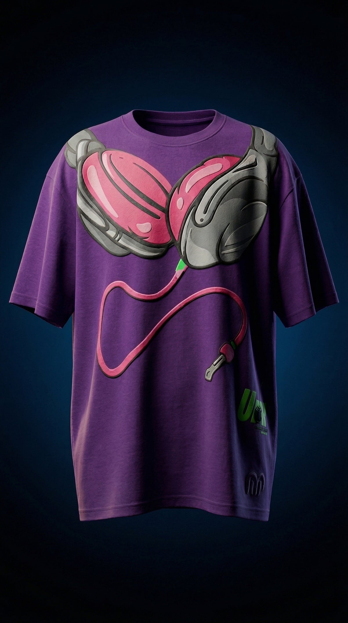 Audiophile Oversized Tee — Premium Cotton Streetwear Fit — view 2